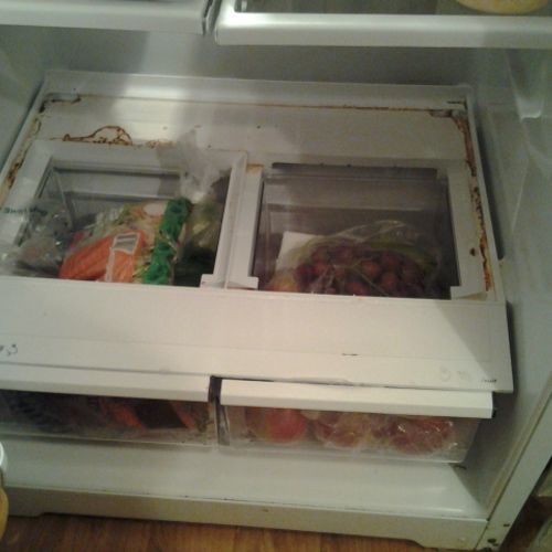 Refrigerator -Deep Clean (Before)