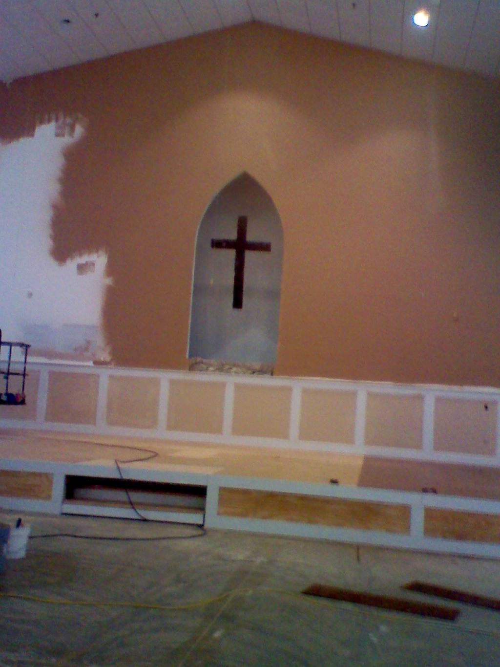Church remodel & paint