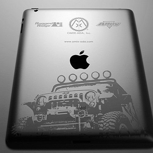 Engraved iPad 3 w/ Company Logo - http://engraveso