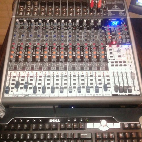 (Close Up) The Mixing Board