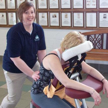 Chair massage - great for parties and corporations