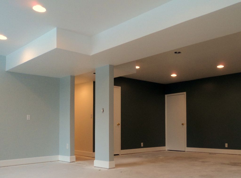4+ tone basement re model walls trim ceilings and 