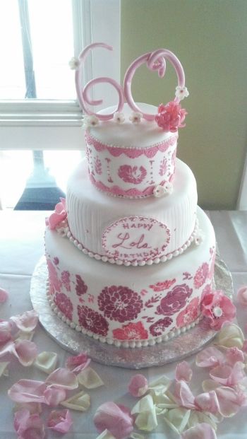 60th Birthday Cake