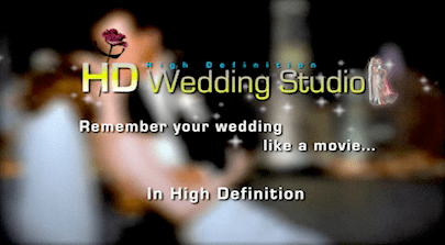 Remember your wedding like a movie in High Definit