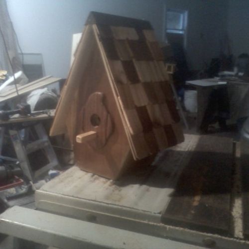 custom built birdhouses/woodworking