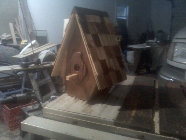 custom built birdhouses/woodworking