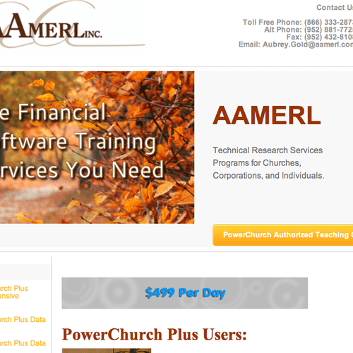 AAmerl Finance Services Company Website