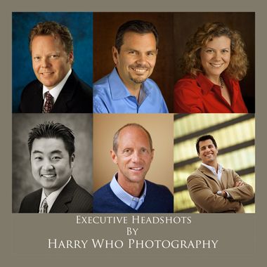 Sample of Executive Headshots of various Silicon V