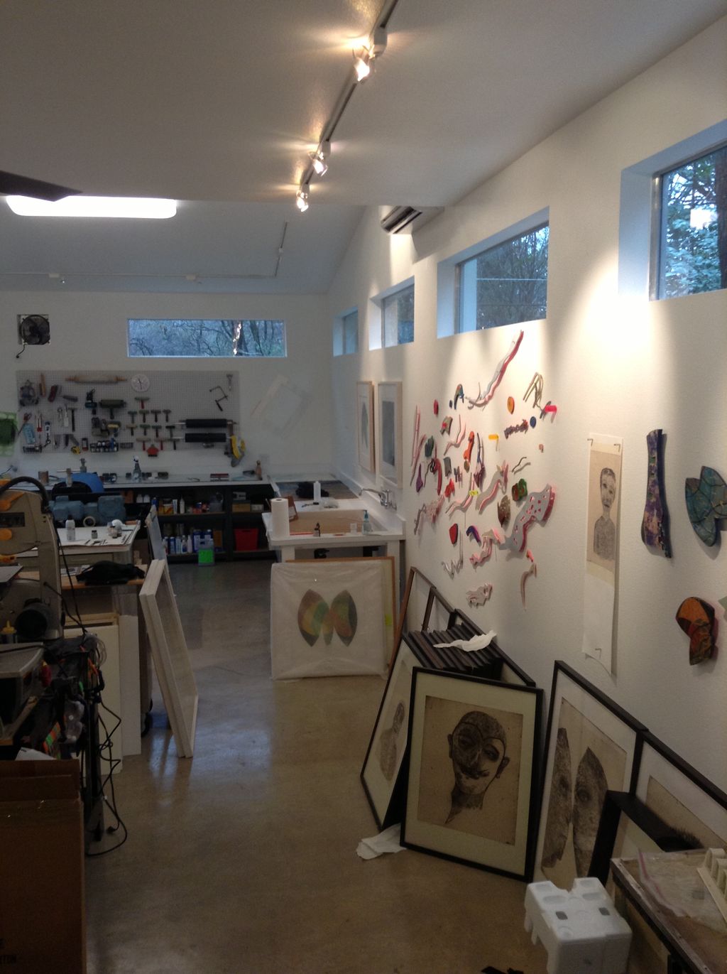 Interior of Texas Studio low E insulated tinted gl