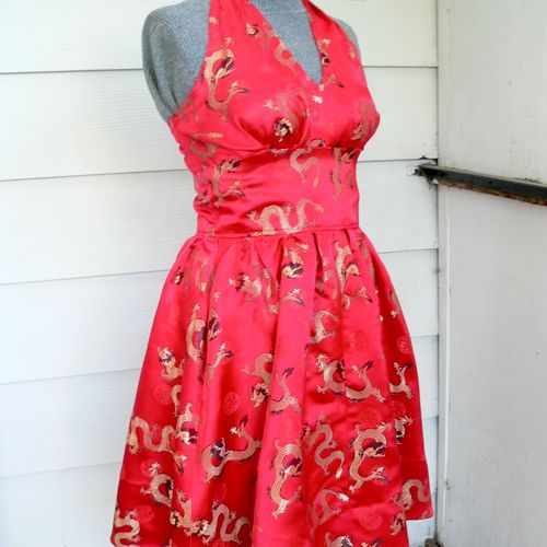 Chinese New Year Dress made with a antastic brocad