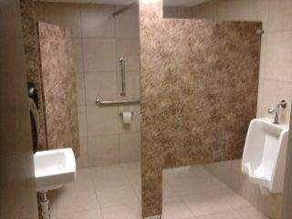 commercial bathroom we remodeled