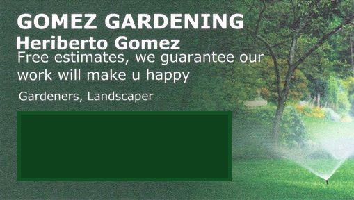Gomez Gardening