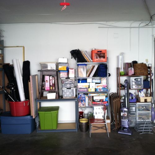 Garage After Organizing 2