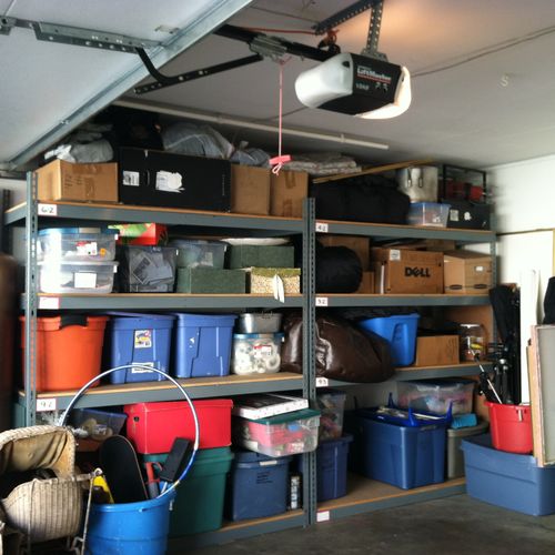 Garage After Organizing 1