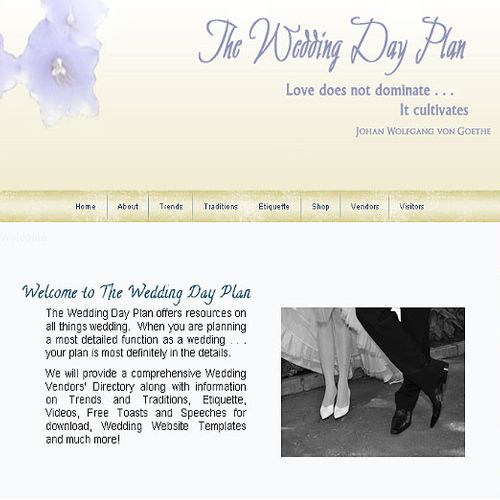 The Wedding Day Plan is a directory for vendors an