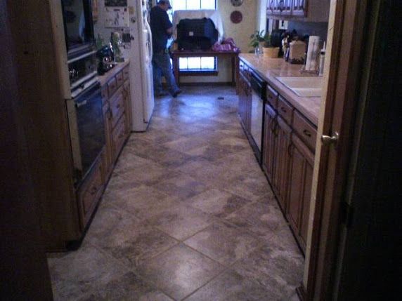 Walker Tile flooring Installatioin