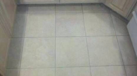 Tile and grout AFTER