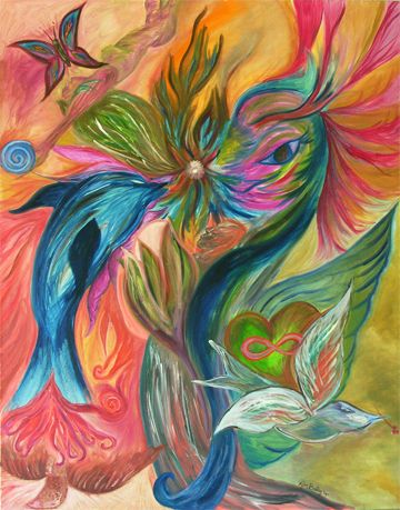 Exposing the Goddess Within
oil painting on canvas