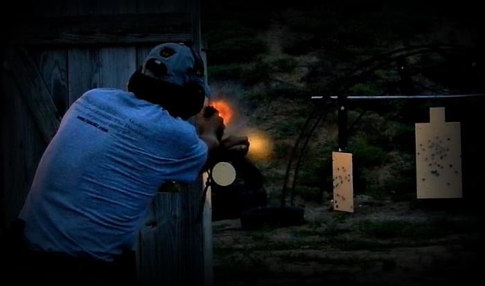 Self Defense Handgun - Night