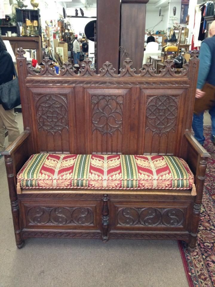 Gorgous Gothic Style Bench we sold for a well know