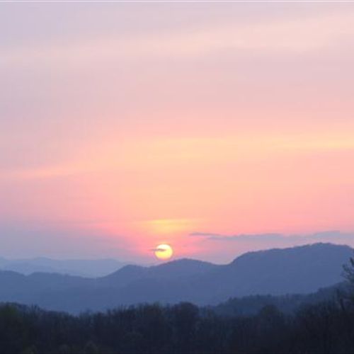 This is the sunrise at one of our homes listed for