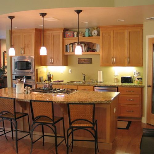 Kitchen Remodeling, Cabinet Refinishing, Granite C