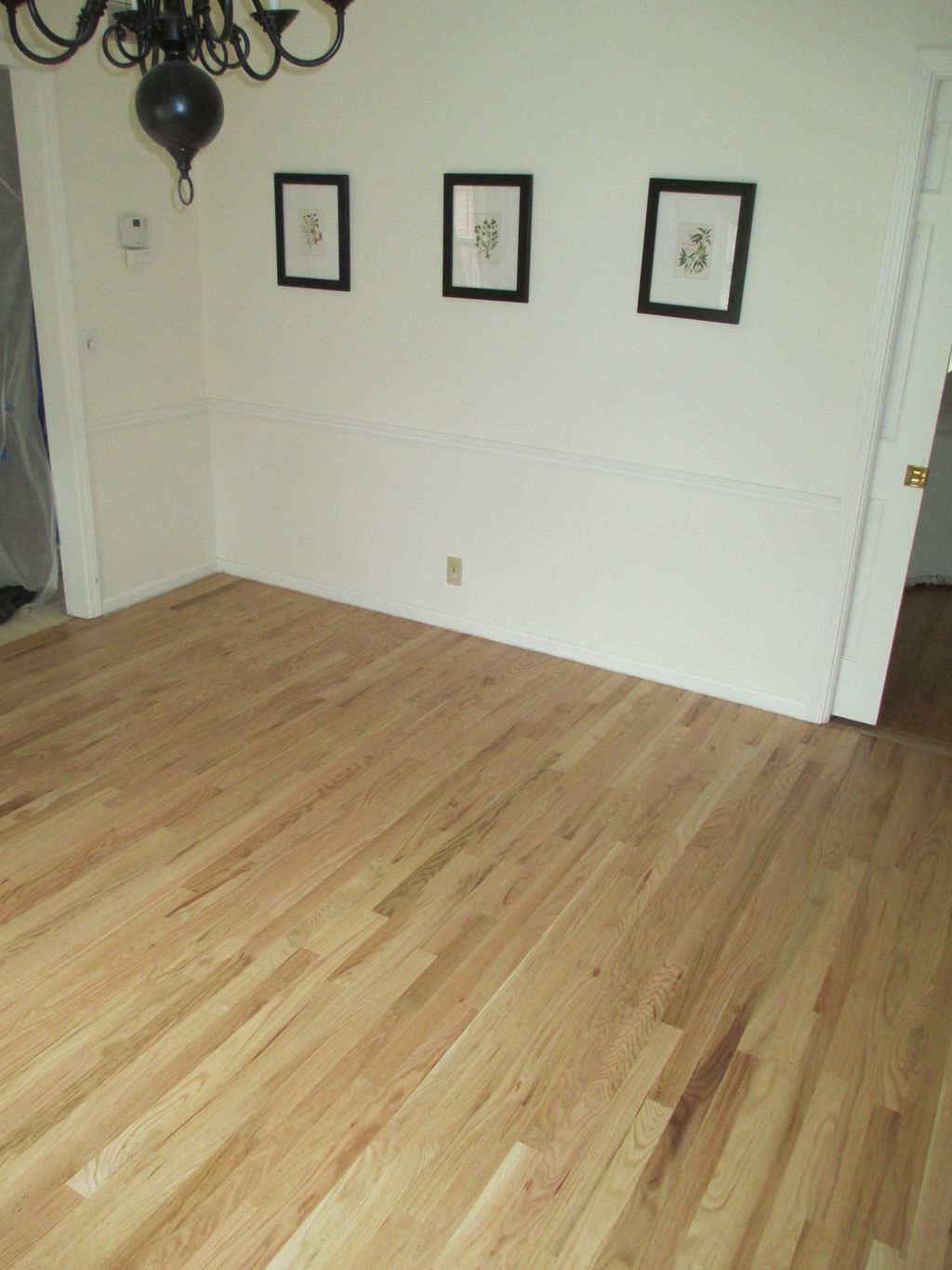 Red oak install