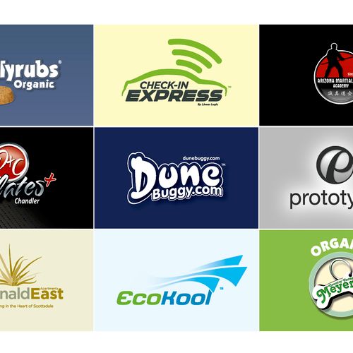 A small selection of Logo design for various clien