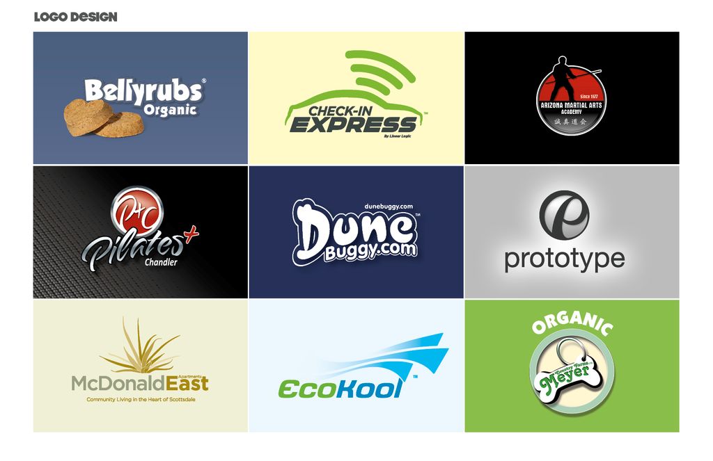 A small selection of Logo design for various clien
