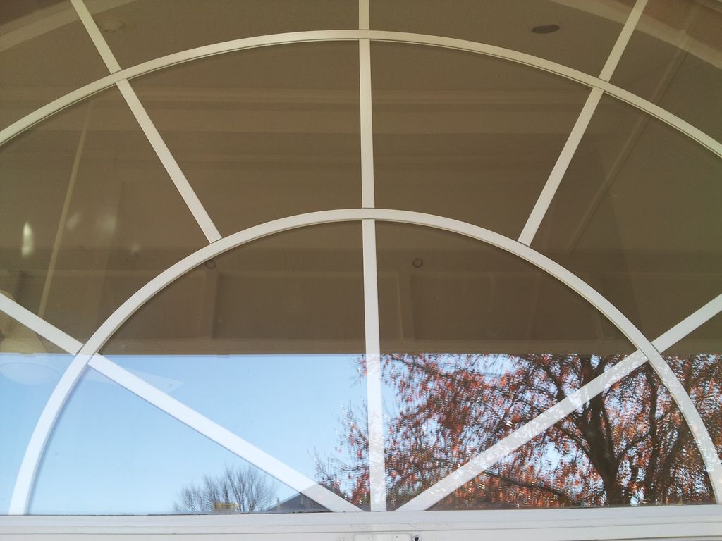 One of our before/after shots (window cleaning in 