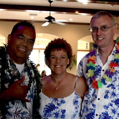 Hawaiian Weddings, one of our specialties.  Brenda