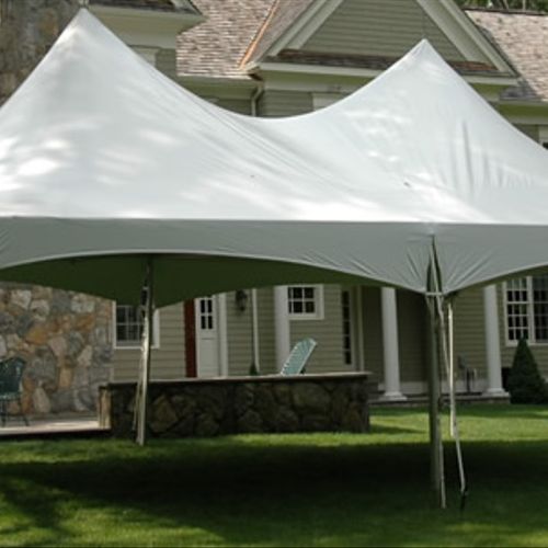 TENT PKGS AVAILABLE IN MANY SIZES WITH TABLES AND 