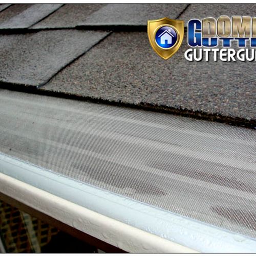 Gutter Dome. #1 Rated Gutter Protection!