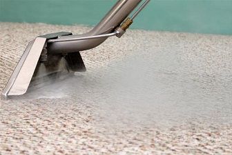 Deep cleaning any type of carpet.