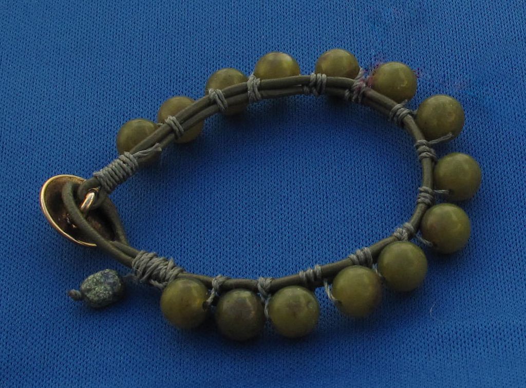 Wrapped Leather Bracelet
