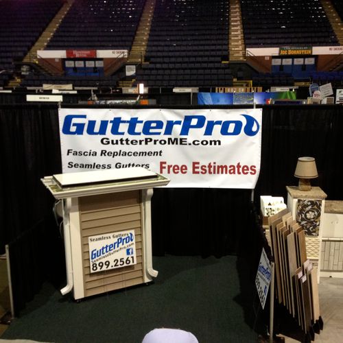 GutterPro at the 2013 Home & Garden Show at the Cu