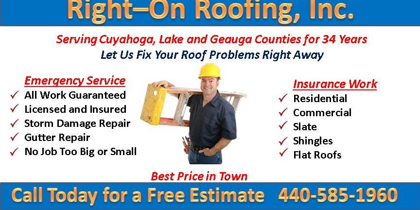 Right-On Roofing Inc.
