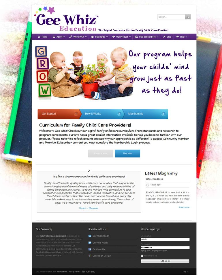 The educators at GeeWhiz needed a high-end subscri