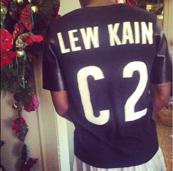 Custom Made Leather Jersey Tee