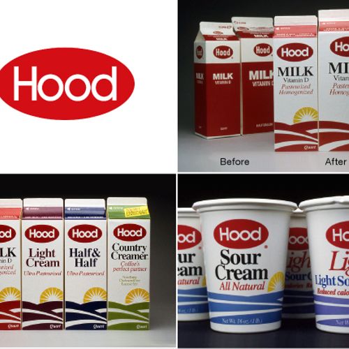 Updated logo and new packaging for The Hood Compan