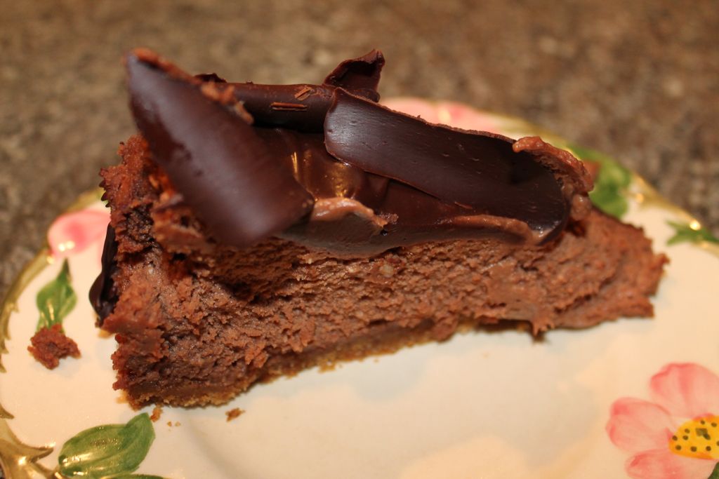 Chocolate cheesecake