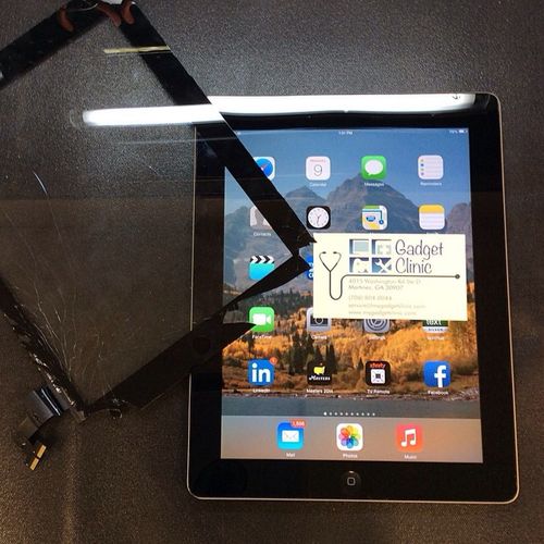 iPad Glass Repair #gadgetclinic #augustaga #iphone