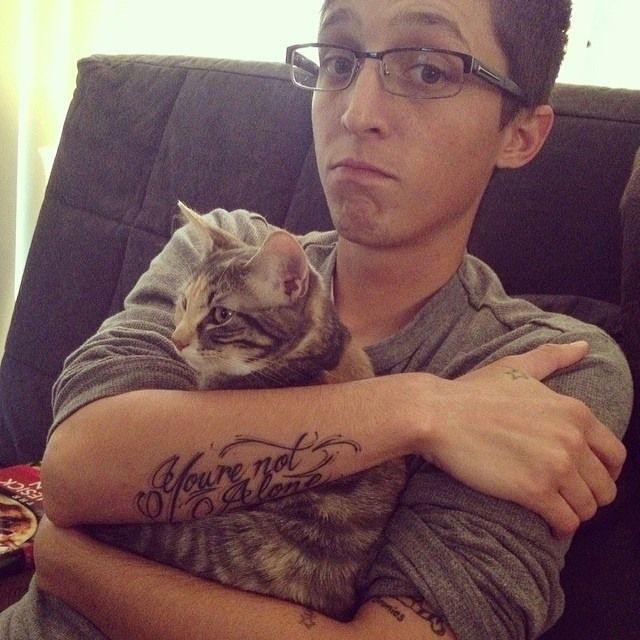 My lovely kitten, Arya.