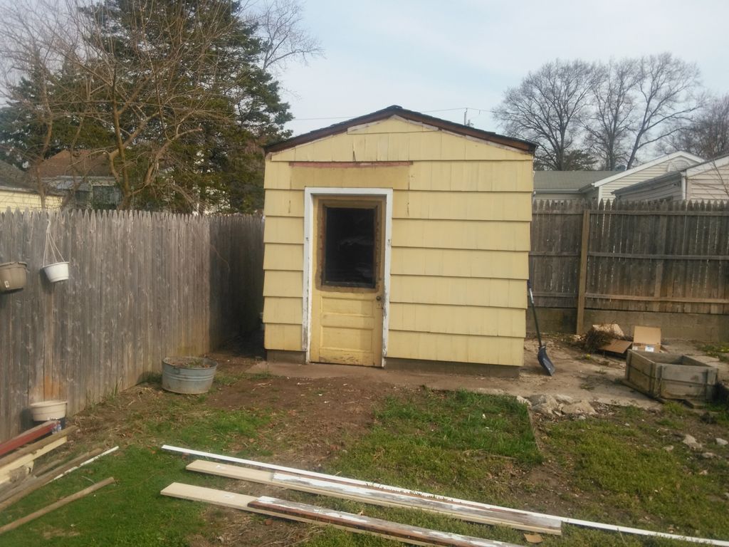 Shed: before