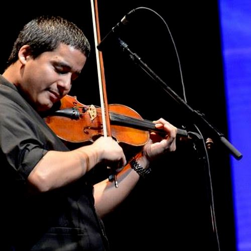 Jonathan Urizar is in his senior year as a Violin 