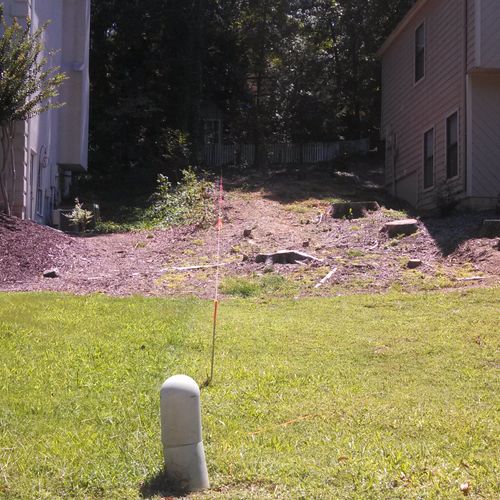 Property Line Staking (string line was asked for s