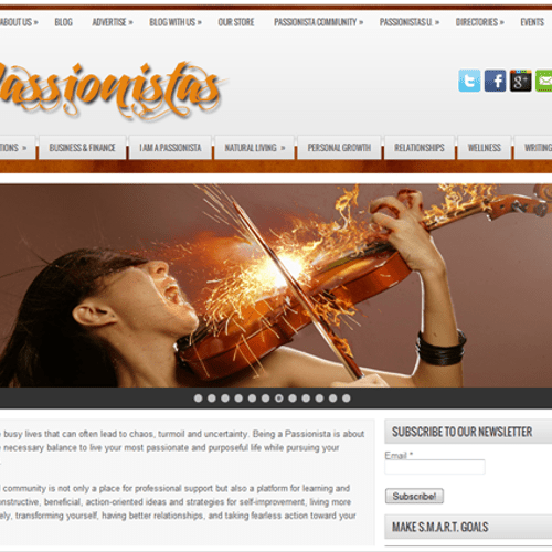 www.passionistas.me
Personal Development Blog
