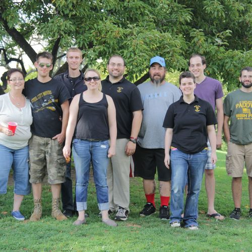 Some of our crew at our company picnic!
