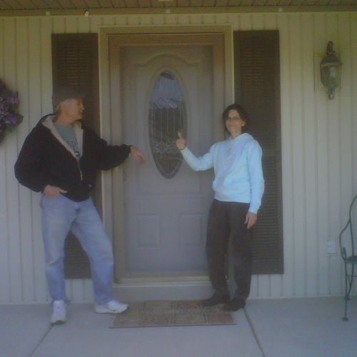 This Walled Lake couple are happy with their front