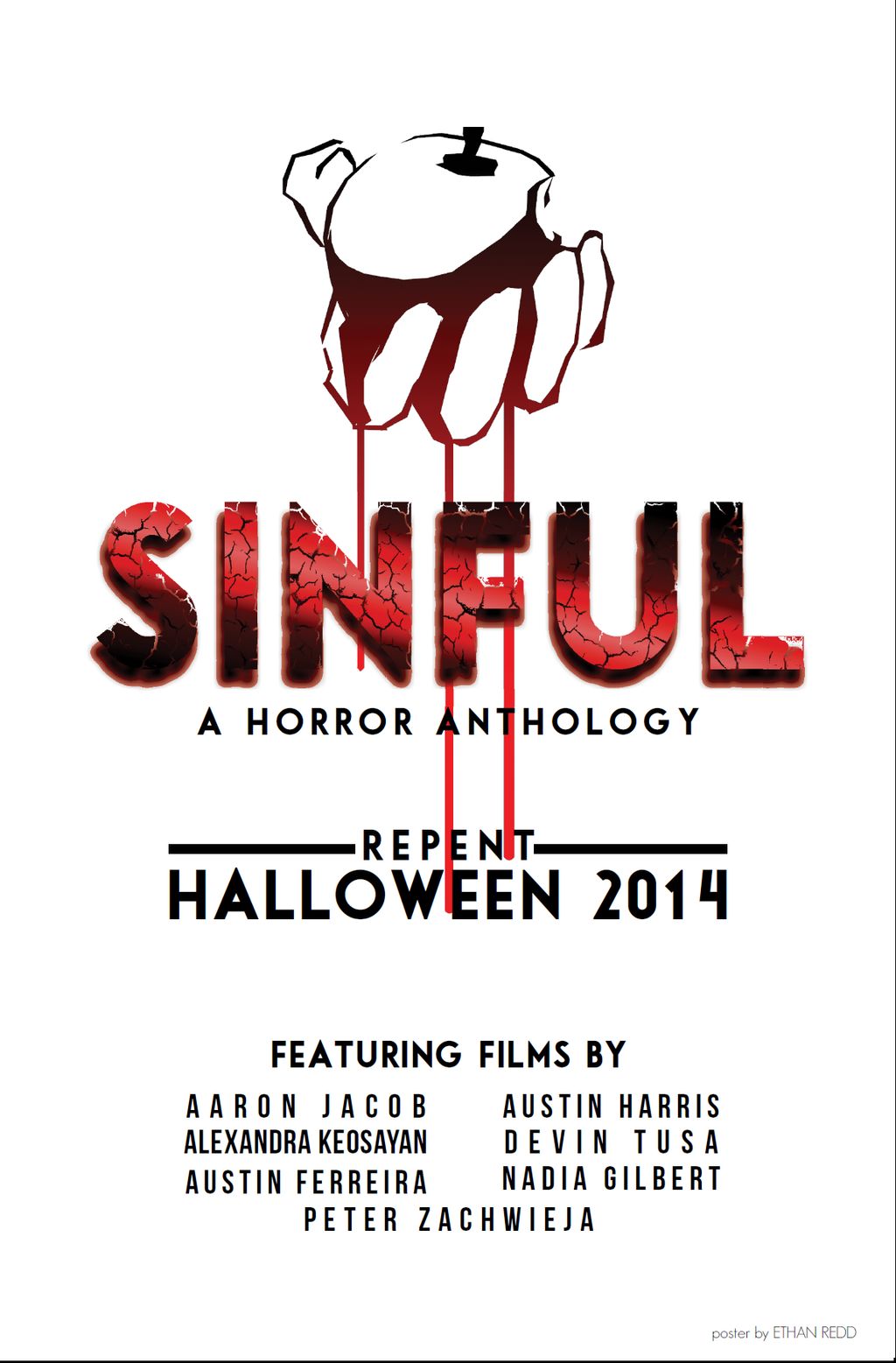 Poster I designed for a NYC indie horror anthology